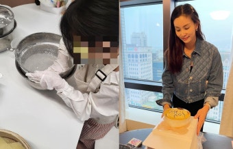 고소영장동건 DNA가 그대로... 붕어빵 딸 공개[리포트:컷]