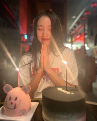 정수정, 뉴진스 대표 민희진과 생파...SM 동료 회동 [리포트:컷]