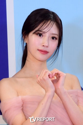 [T포토] 이미주 'V라인 얼굴'