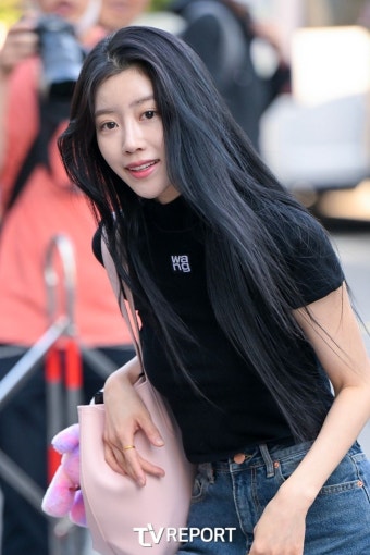 [T포토] 미주 '아이돌로 돌아왔어요~'