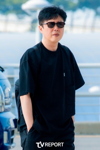 [T포토] 김희원 '순식간에 느와르 분위기'