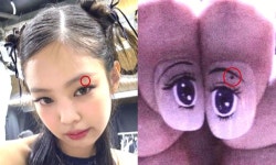 블핑 제니, 네일에 얼굴 점까지 그려 넣어...또 유행되겠네