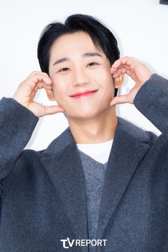 [T포토] 정해인 '이 애교, 저장각'