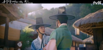 첫방 '세작' 조정석, 몸 던져 신세경 구하고 