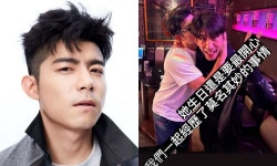 배우 왕백걸, 노래방서 