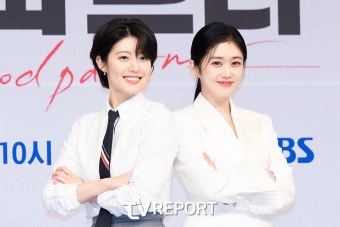 [T포토] 남지현-장나라 '우린 진짜 굿 파트너'