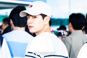 [T포토] 스트레이 키즈 승민 '시카고 다녀 올게요'