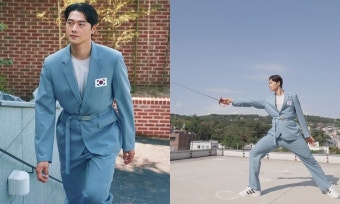펜싱 국가대표 오상욱, 브라질서 국위선양 비주얼 평가에 당혹스러움 표현