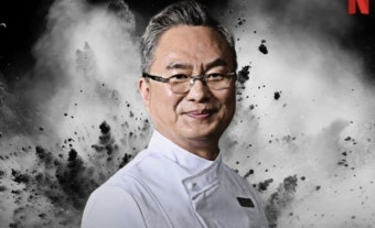 '흑백요리사' 안유성, 200인분 김밥 말아 무안공항 방문... 