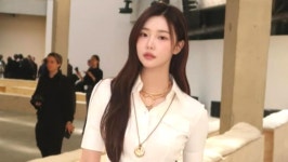 솔로지옥 이시안, 청순 여친룩으로 파리서 빛나...꽃길 걷는 중