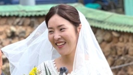 '김준호김지민 부케 주인공' 한윤서, 41세에 노처녀 탈출하나…남자친구 최초 공개 