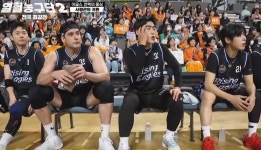 오승훈, 코 골절 수술 한 달 만 복귀.. 투혼의 마스크맨 ('열혈농구단2')