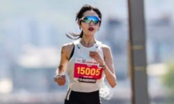 '러닝 인플루언서' 유지원, 500m 남기고 마라톤 도중 심정지→사망…애도 물결