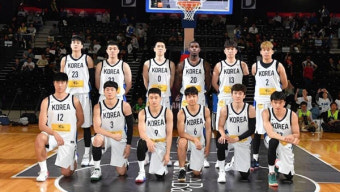남자 농구 대표팀, 존스컵서 대만A에 패배…3위로 대회 마쳐