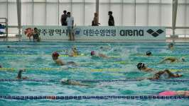 대통령배 전국수영대회 대회신기록 33개 풍성