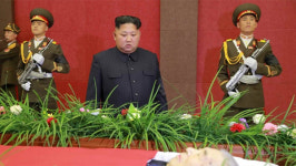 김정은, 16일 만의 공개활동…주규창 전 기계공업부장 빈소 찾아