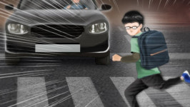 아파트 횡단보도 교통 사망 사고 운전자 실형