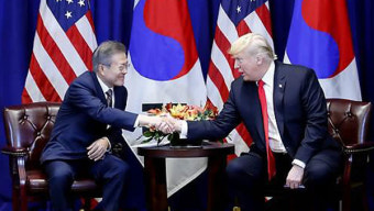문 대통령-트럼프, 'FTA 관련 정상 공동성명' 발표
