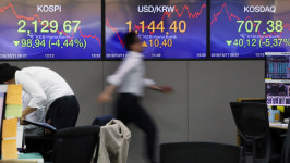 '美 증시 급락 여파' 코스피 4%대-코스닥 5%대 폭락