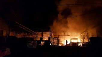 서울 신당동 봉제공장서 불…1명 병원이송