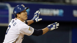 모창민, NC와 3년 재계약…올해 FA 1호 계약