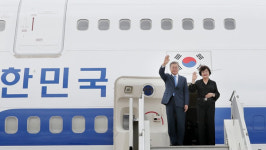 문 대통령 아르헨티나 도착…한미 정상회담 등 G20 일정 돌입