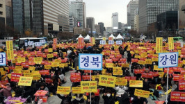 한유총, 유치원 3법 저지 집회…법 통과되면 모두 폐원