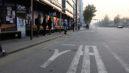 서울 서초구 버스정류장에서 50대 남성 버스에 깔려 부상
