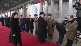 북한 조선중앙TV, 김정은 방중 영상 공개