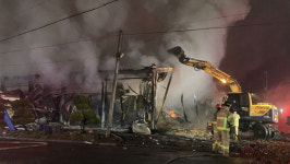 진주 버섯 농장 화재…1억원 재산피해