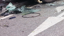 서울 구로구 개봉사거리에서 스타렉스 차량 가로등 들이받아