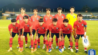 한국 남자축구, U대회 8강서 일본에 0대 2 완패…4강행 좌절
