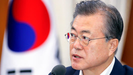 문 대통령, 국정과제위원장 초청 오찬