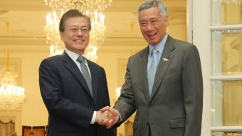 문 대통령, 오늘 싱가포르 리센룽 총리와 정상회담