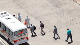 러 화물선, 고열환자 3명 사전에 신고 안해…검역법으로 조치