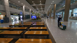 인천공항 시설관리 노조, 간부 파업 돌입…임금교섭 재개하라