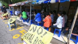 제주해군기지 무단침입해 기습시위…징역 2년 확정