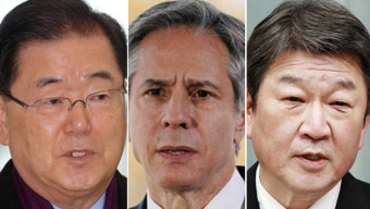 한미일 외교장관, 22일 뉴욕서 3자 회담‥'종전선언' 등 후속 논의