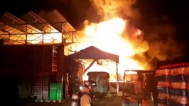 충북 음성군 양계장 불‥병아리 1만 8천 마리 폐사