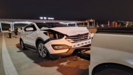 경부고속도로 김천나들목서 음주 추돌..경상 1명