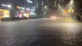 [중부 집중호우] 서울 도로 곳곳 침수‥개포지하차도 등 전면통제