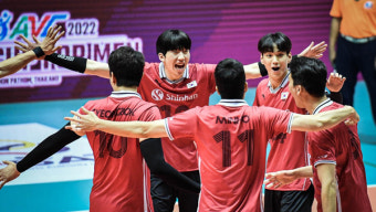 남자 배구, AVC컵 최종 4위‥바레인에 0-3 완패