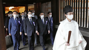 외교부, 일본 의원 야스쿠니 참배에 