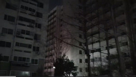 경기 수원시 아파트 583세대 정전‥누수 사고 추정