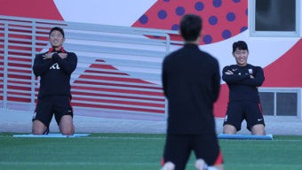 햄스트링 부상 황희찬 이틀 연속 훈련‥김민재는 불참