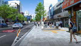 서울 충무로 1km 구간 보행로 확장해 걷기 좋은 거리 조성