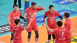 프로배구 한국전력 PO 진출