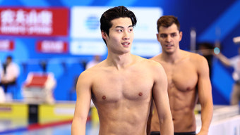 황선우, 세계선수권 자유형 100m 준결승 진출‥전체 공동 12위