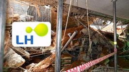 경찰, LH본사 압수수색‥수서 아파트 철근 누락 관련