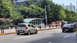 경기 안양시 평촌역에 진입하던 전동차에서 연기 발생‥시민 2백여 명 대피